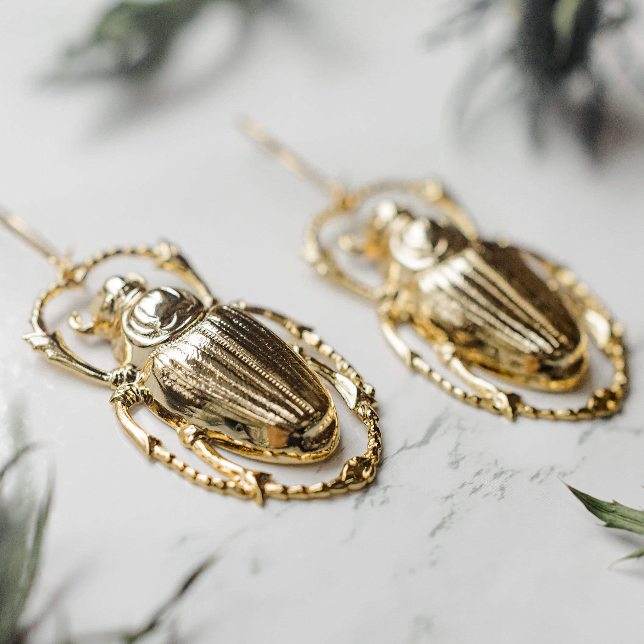 Gold Plated Handcrafted Kundan studded Teardrop Big Earrings Copper -  AQUASTREET - 4086816